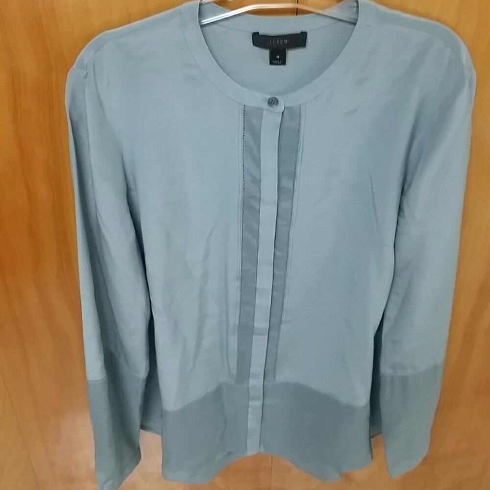 J Crew blouse size 4 excellent condition *